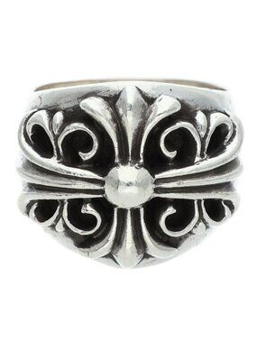 Chrome Hearts Keeper Silver Ring